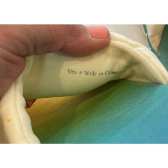 Dolce Vita X Trevor Project Mochi Studded Slide Pride Sandals Rainbow Size 8 - Picture 6 of 8